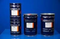 КОМПЛЕКТ 75 литров: лак VERNICOLOR OPV203, грунт FPV103, отвердитель C303, C311  