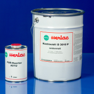 паркетный лак HERLAC KONTRACID D 3010 P, комплект 11 литров