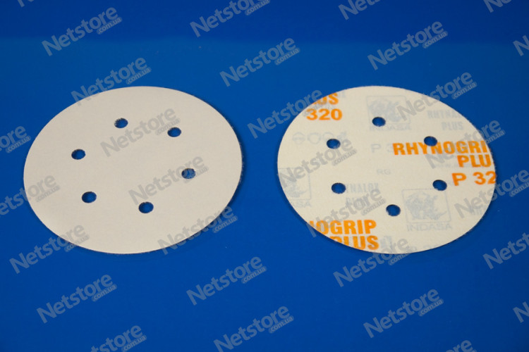 шліфувальні круги INDASA RHYNOGRIP PLUS LINE Д 150 мм. упаковка 50 шт.