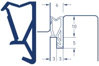 уплотнитель для деревянных окон Deventer SV 103