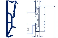 ущільнювач для вікон, дверей DEVENTER SV418