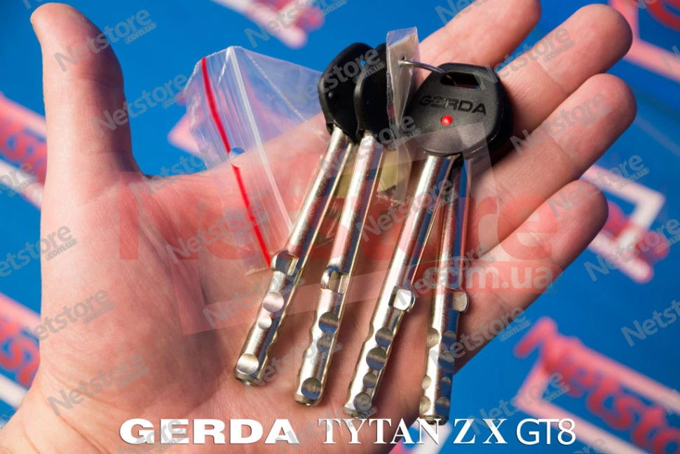 Замок Gerda Tytan ZX GT 8 Ціна 3 692.50 грн. купити накладний