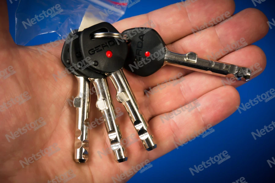 Замок Gerda Tytan ZX ціна 3 276 грн., купити накладний замок в