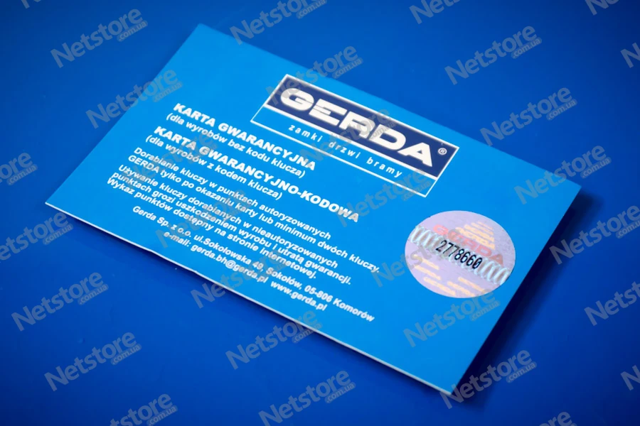 Замок Gerda Tytan ZX ціна 3 331,30 грн., купити накладний замок в