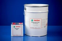 белая 2-к эмаль HERLAC KONTRACID D 3011, gloss 30