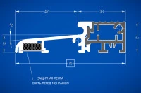 пороги для дверей ALURON ATD 75
