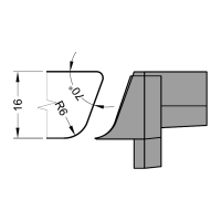 Заглушки Aluron ZM 14 SP, похилі, пара