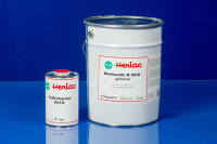 прозрачный лак HERLAC KONTRACID D 3010 глянцевый, комплект 11 литров