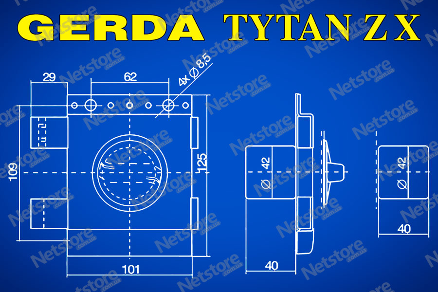 Gerda Tytan ZX GT 8 купить Украина