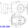  Замок GERDA ZN 200 размеры, характеристики, PDF
