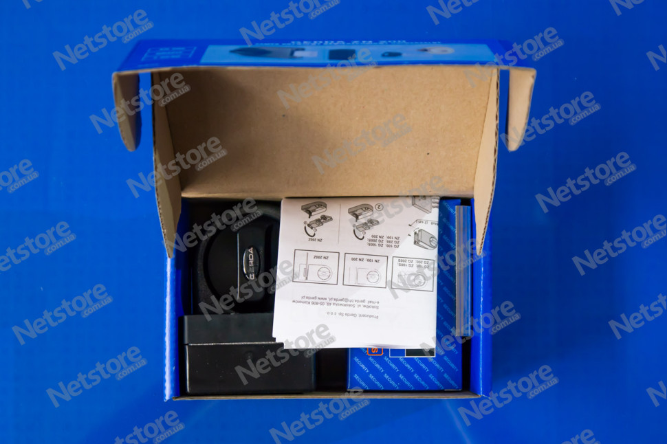 GERDA ZN 200 комплектация замка, упаковка - картонная коробка