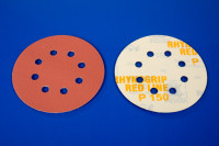 шлифовальные круги INDASA RHYNOGRIP DISCS (RED LINE) 125 мм., 8 отв., 50 шт.
