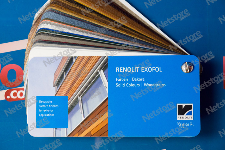 плёнка для оконного профиля RENOLIT EXOFOL MX рулон 336 м2.