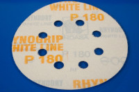 шлифовальные круги INDASA RHYNOGRIP DISCS (White Line) 125 мм., 8 отверстий, 50 шт.