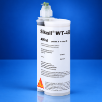 Sikasil WT-480 чорний 490 мл - клей для вклеювання склопакетів