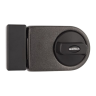 Накладний замок GERDA ZN 100 графітового кольору, вигляд спереду