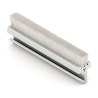 Щітковий ущільнювач Schlegel PB 0908 (DX 0908), 2,1 м
