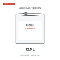 Поліуретановий затверджувач Vernicolor C305 (CV305), 12,5 л