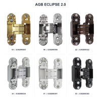 Прихована дверна петля AGB Eclipse 2.0, 3D-регулювання